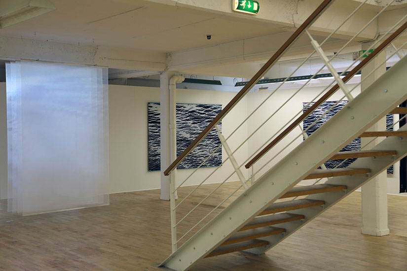 'Out of pixels' Nordic Textile Award 2017 exhibition view from Abecita artmuseum in Boraas Sweden