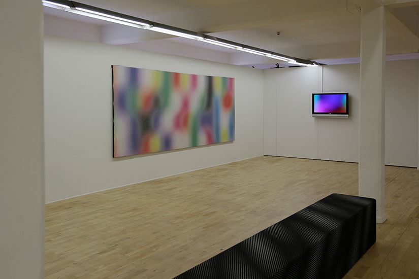 'Out of pixels' Nordic Textile Award 2017 exhibition view from Abecita artmuseum in Boraas Sweden