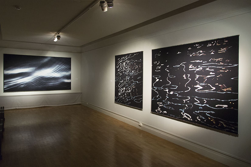 'Out of pixels' Nordic Textile Award 2017 exhibition view from Abecita artmuseum in Boraas Sweden