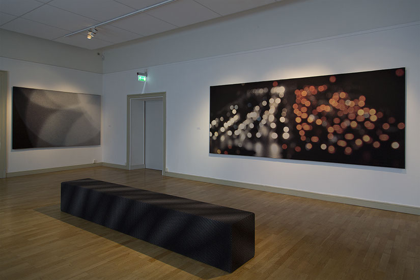 'Out of pixels' Nordic Textile Award 2017 exhibition view from Abecita artmuseum in Boraas Sweden